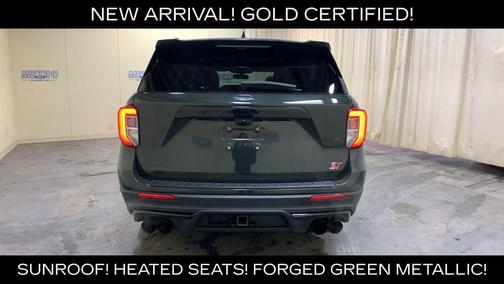 Green Metallic 2022 Ford Explorer ST