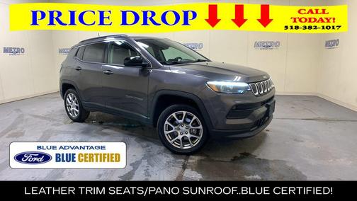 Granite Crystal Metallic Clearcoat 2022 Jeep Compass Latitude Lux