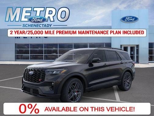 Agate Black Metallic 2026 Ford Explorer ST