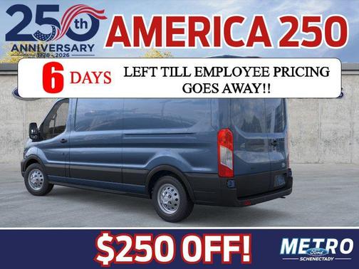 Blue Metallic 2026 Ford Transit-250 Base