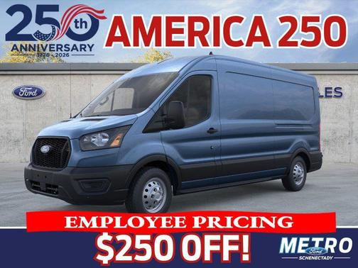Blue Metallic 2026 Ford Transit-250 Base