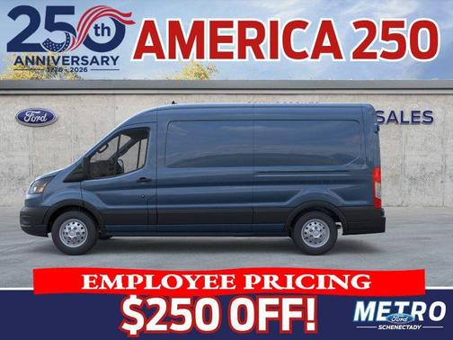 Blue Metallic 2026 Ford Transit-250 Base