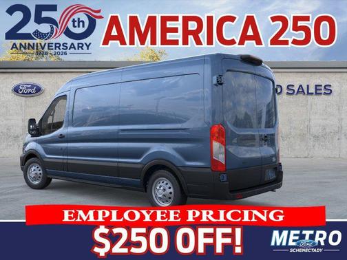 Blue Metallic 2026 Ford Transit-250 Base