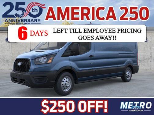 Blue Metallic 2026 Ford Transit-250 Base