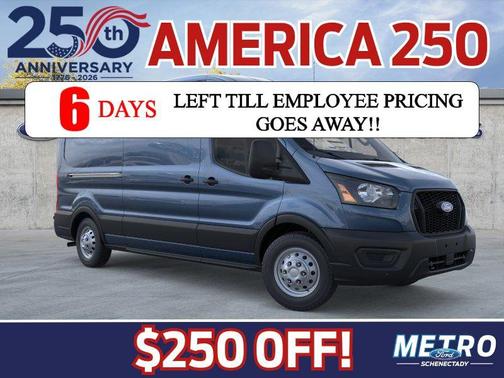 Blue Metallic 2026 Ford Transit-250 Base