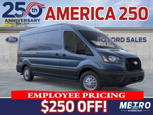 Blue Metallic 2026 Ford Transit-250 Base