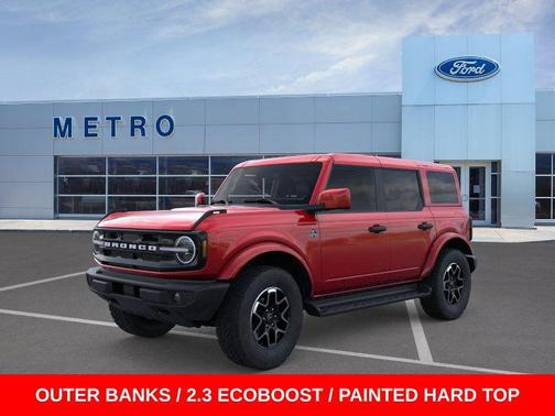 Ruby Red Metallic Tinted Clearcoat 2026 Ford Bronco Outer Banks