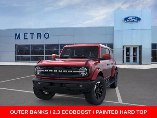 Ruby Red Metallic Tinted Clearcoat 2026 Ford Bronco Outer Banks
