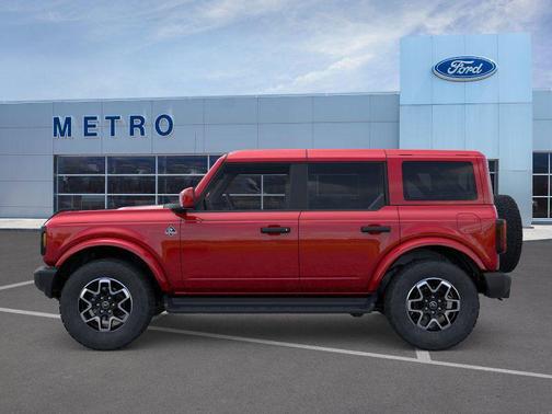 Ruby Red Metallic Tinted Clearcoat 2026 Ford Bronco Outer Banks