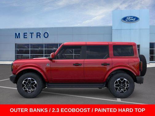 Ruby Red Metallic Tinted Clearcoat 2026 Ford Bronco Outer Banks