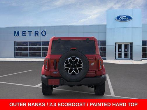 Ruby Red Metallic Tinted Clearcoat 2026 Ford Bronco Outer Banks