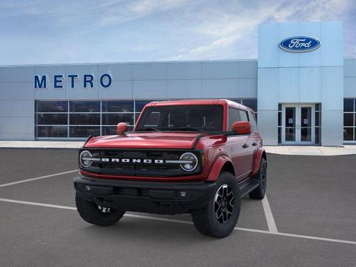 Ruby Red Metallic Tinted Clearcoat 2026 Ford Bronco Outer Banks