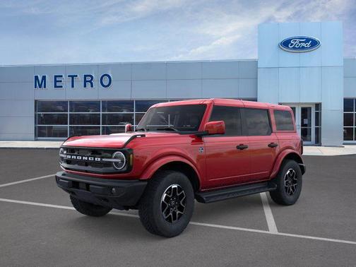 Ruby Red Metallic Tinted Clearcoat 2026 Ford Bronco Outer Banks