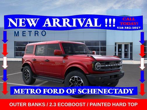 Ruby Red Metallic Tinted Clearcoat 2026 Ford Bronco Outer Banks