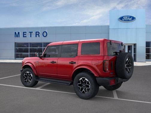 Ruby Red Metallic Tinted Clearcoat 2026 Ford Bronco Outer Banks