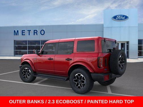Ruby Red Metallic Tinted Clearcoat 2026 Ford Bronco Outer Banks
