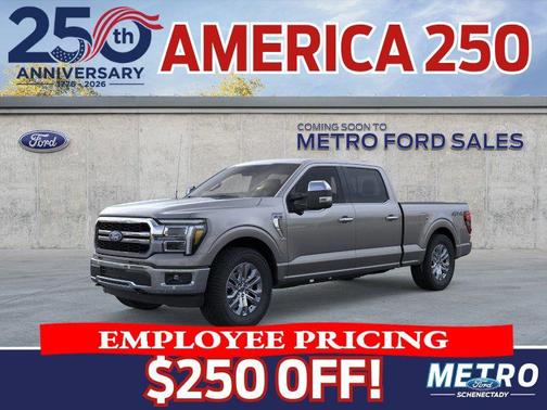 Gray 2026 Ford F-150 Lariat