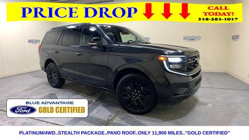 Gray Metallic 2025 Ford Expedition Platinum