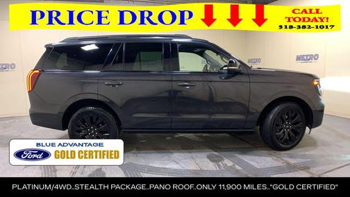 Gray Metallic 2025 Ford Expedition Platinum