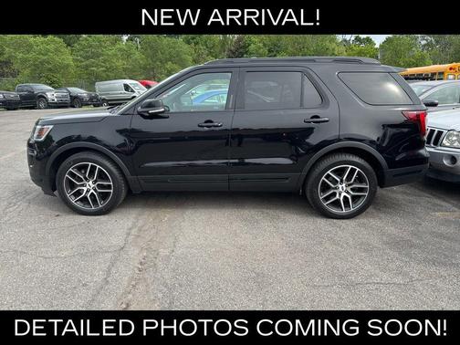 Shadow Black 2018 Ford Explorer Sport
