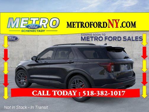 Black 2026 Ford Explorer ST-Line