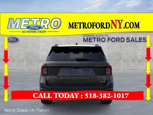 Black 2026 Ford Explorer ST-Line