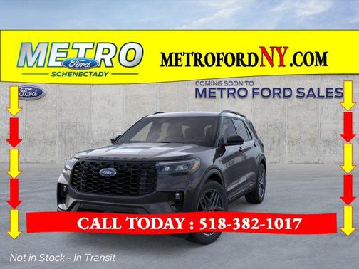Black 2026 Ford Explorer ST-Line