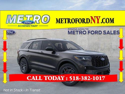 Black 2026 Ford Explorer ST-Line