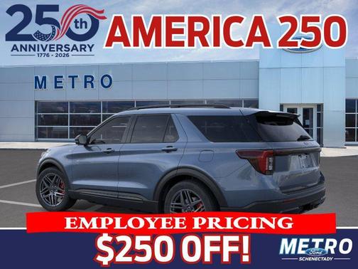 Vapor Blue Metallic 2026 Ford Explorer ST-Line