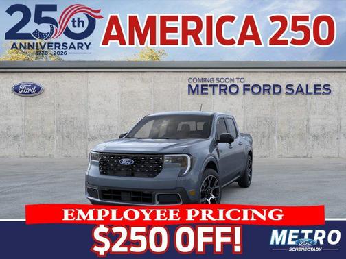 Azure Gray Metallic 2026 Ford Maverick Lariat