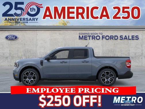 Azure Gray Metallic 2026 Ford Maverick Lariat