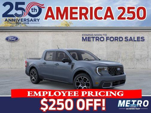 Azure Gray Metallic 2026 Ford Maverick Lariat