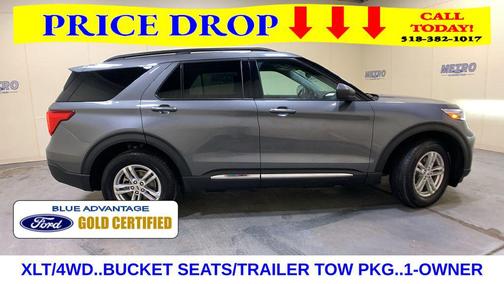 Carbonized Gray Metallic 2023 Ford Explorer XLT