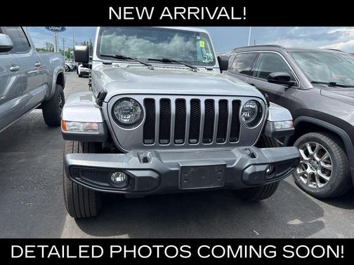Billet Silver Metallic Clearcoat 2021 Jeep Wrangler Unlimited Sahara