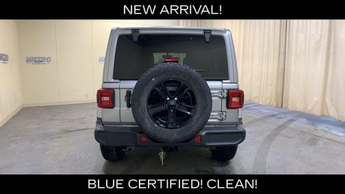 Billet Silver Metallic Clearcoat 2021 Jeep Wrangler Unlimited Sahara