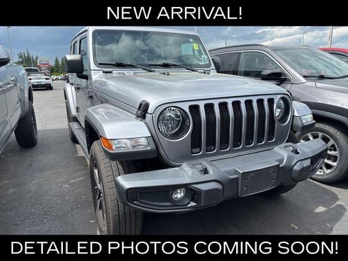 Billet Silver Metallic Clearcoat 2021 Jeep Wrangler Unlimited Sahara