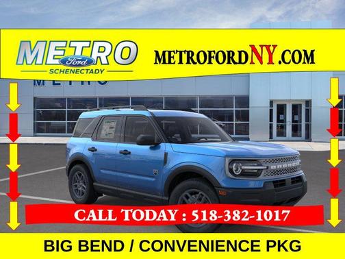 Velocity Blue Metallic 2026 Ford Bronco Sport Big Bend SUV