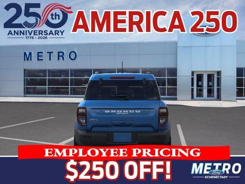 Velocity Blue Metallic 2026 Ford Bronco Sport Big Bend