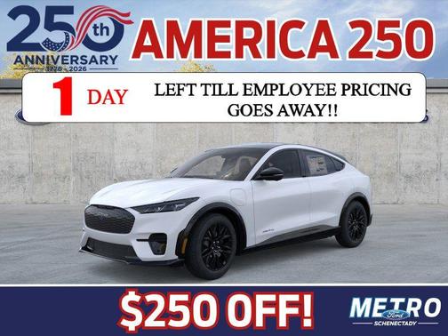 White 2026 Ford Mustang Mach-E Premium
