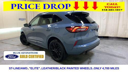 Vapor Blue 2023 Ford Escape ST-Line Elite