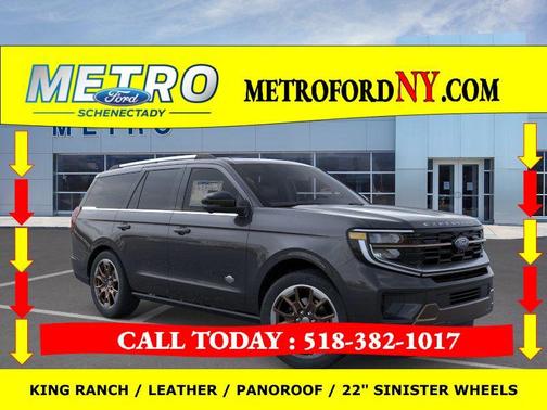 Dark Matter Gray Metallic 2026 Ford Expedition King Ranch SUV