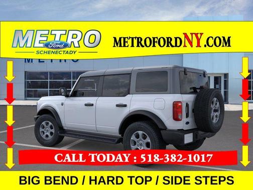 Oxford White 2026 Ford Bronco Big Bend