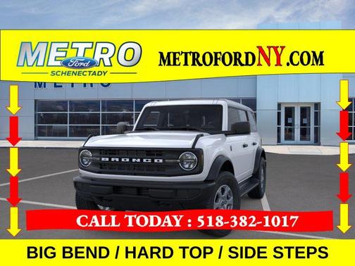 Oxford White 2026 Ford Bronco Big Bend