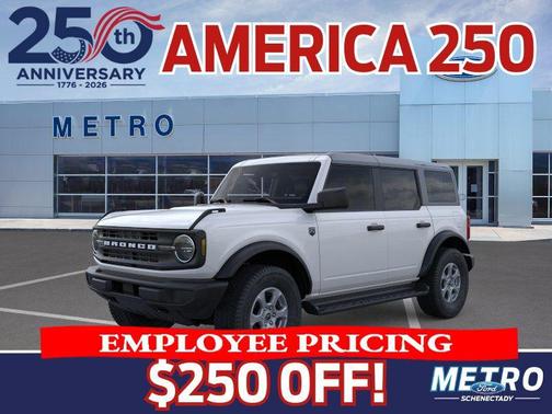 Oxford White 2026 Ford Bronco Big Bend