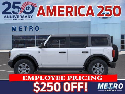 Oxford White 2026 Ford Bronco Big Bend