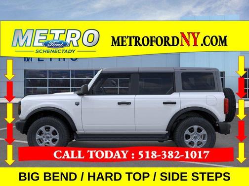 Oxford White 2026 Ford Bronco Big Bend
