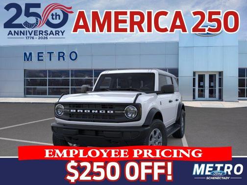Oxford White 2026 Ford Bronco Big Bend