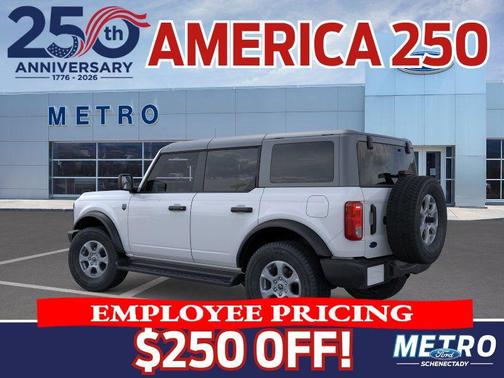 Oxford White 2026 Ford Bronco Big Bend
