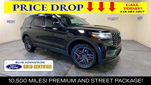 Black Metallic 2025 Ford Explorer ST-Line