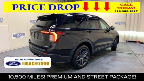 Black Metallic 2025 Ford Explorer ST-Line